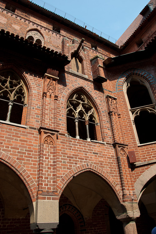 Die Marienburg in Malborg, Stammburg des Deutschritterordens